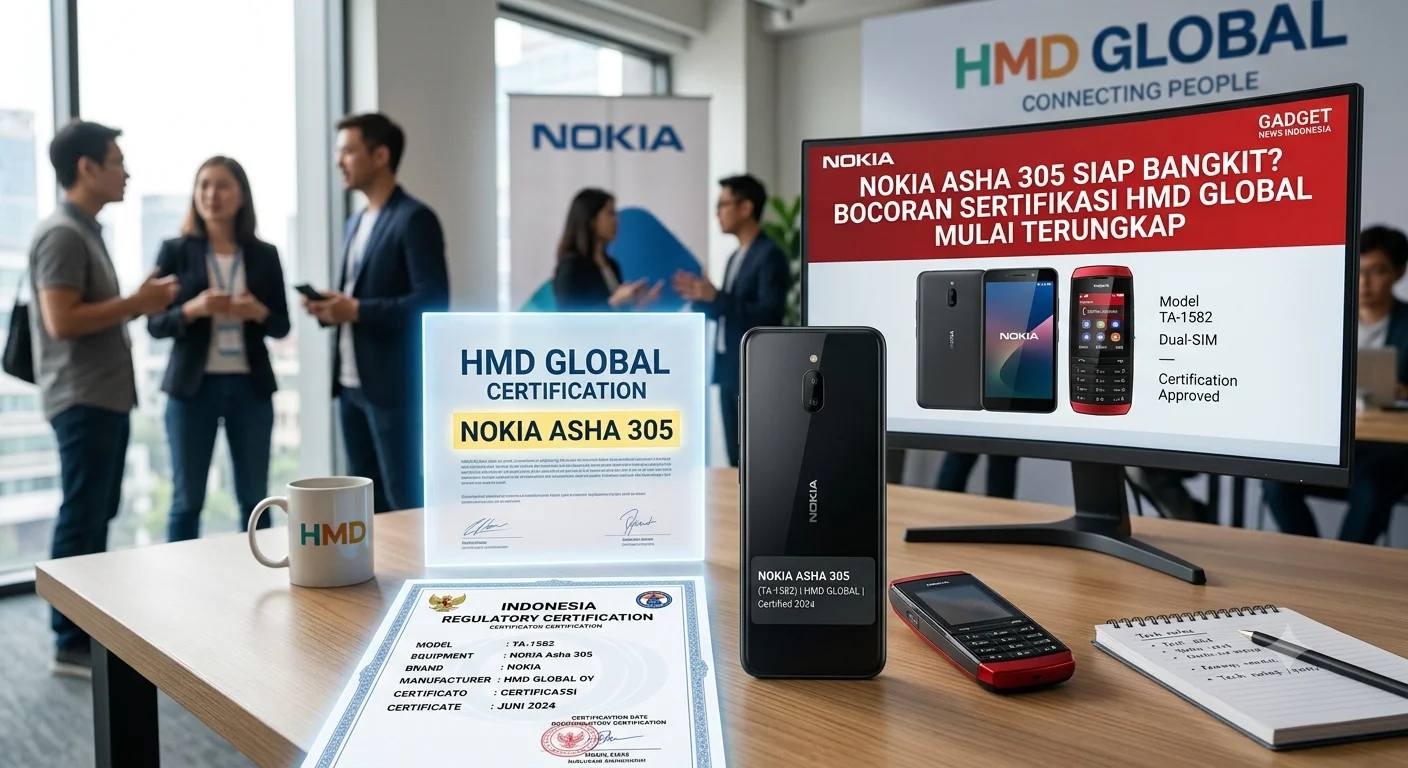 Nokia Asha 305 Siap Bangkit